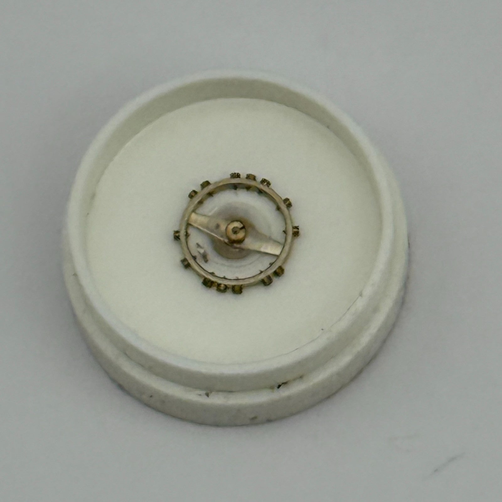 AS 976 1012 Balance Wheel Complete And Spring  29 M Watch Movement Parts NOS