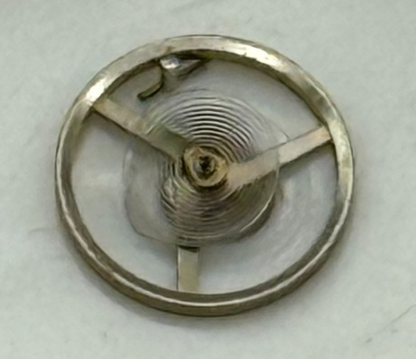 AS 1977-2 Balance Wheel Complete And Spring Inca 1831 M Watch Movement Parts NOS