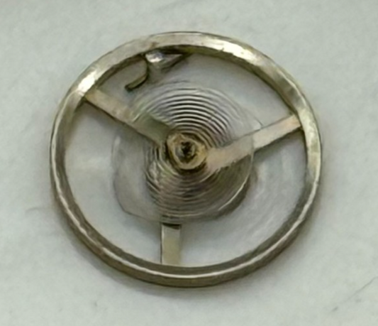 AS 1977-2 Balance Wheel Complete And Spring Inca 1831 M Watch Movement Parts NOS
