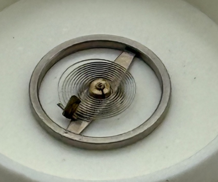 Oris 440 Balance Wheel Complete And Spring 6¾–8’’’ 974 M Watch Movement Parts 