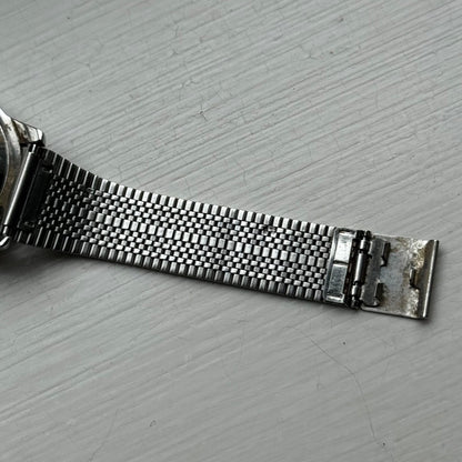 Men's Vintage Seiko Full AutoWinding Watch Diashock Bracelet 36mm Japan Running