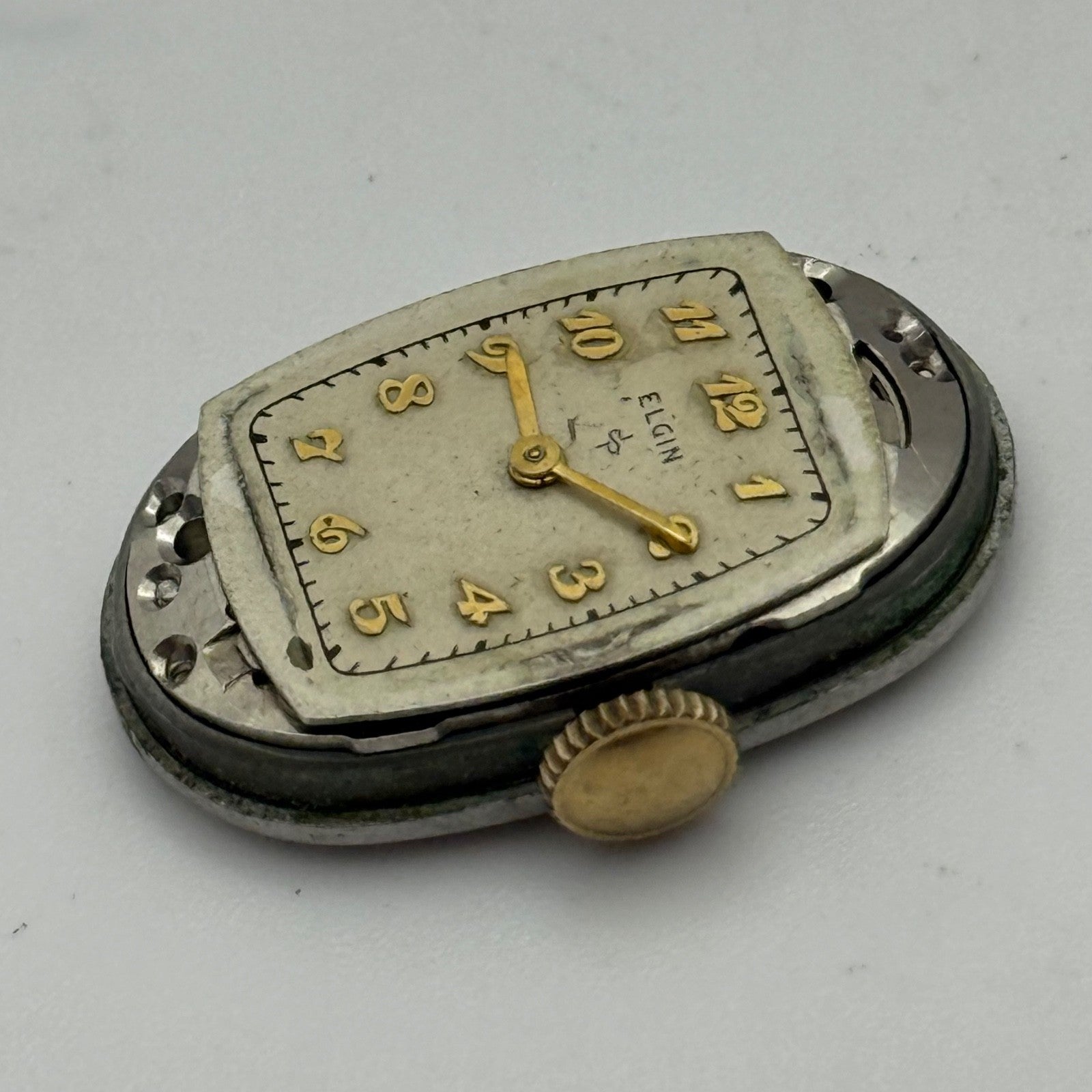 Elgin Grade 541 Model 2 Watch Movement 1951 21/0s American Parts Repair Ladies