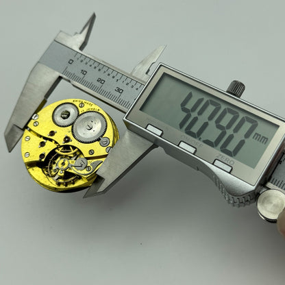 42.9mm High Grade Hendersons 17 Jewels Balance Ok Hunter Pocket Watch Movement