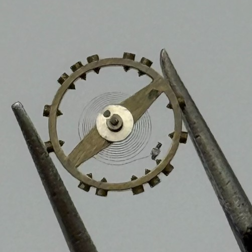 AS 976 1012 Balance Wheel Complete And Spring 29 M Watch Movement Parts NOS
