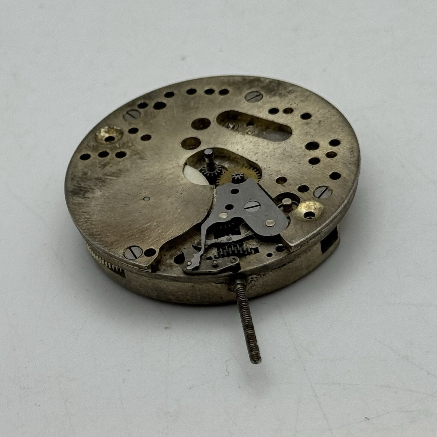 42.7mm Manual Wind Buren Watch Co Higher Grade Pocket Watch Movement FOR PARTS