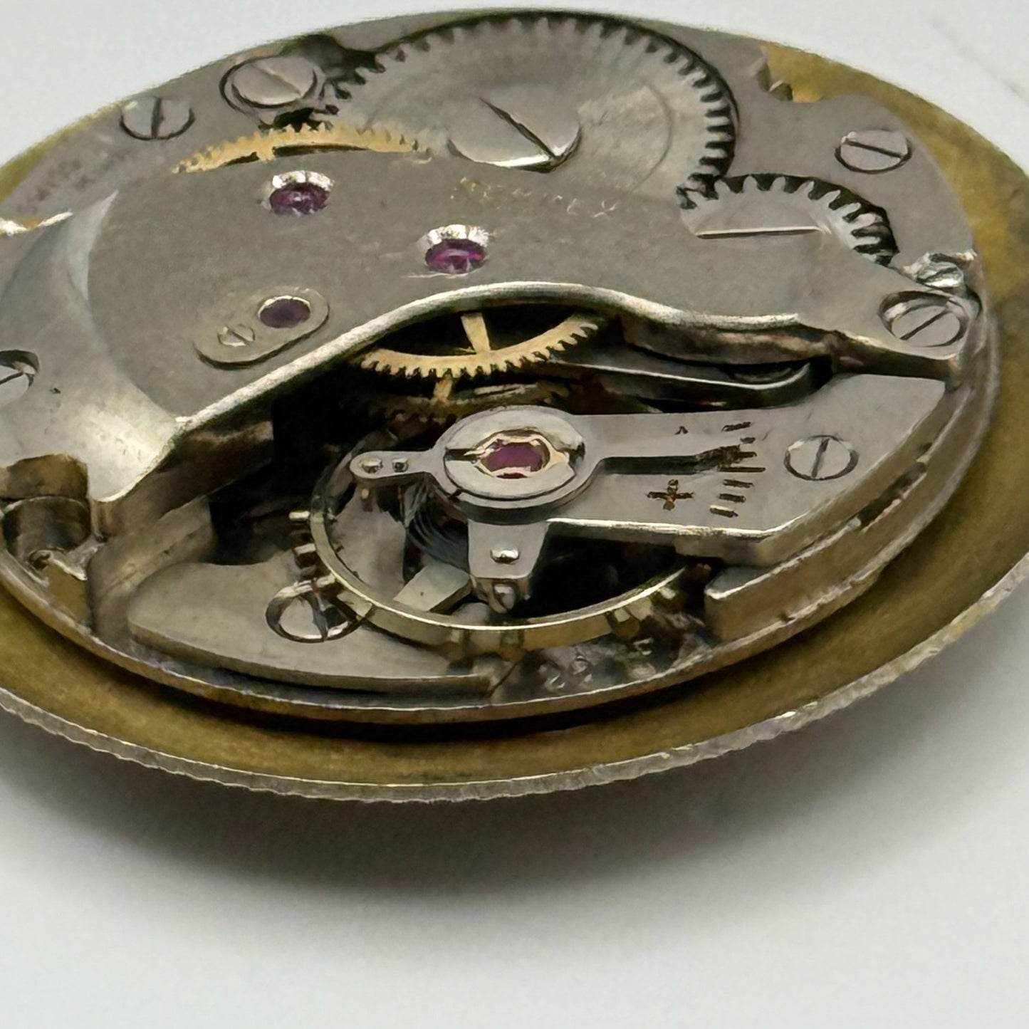 FHF 28 Watch Movement Bernex Manual Wind Vintage Swiss Parts Repair 23.6mm