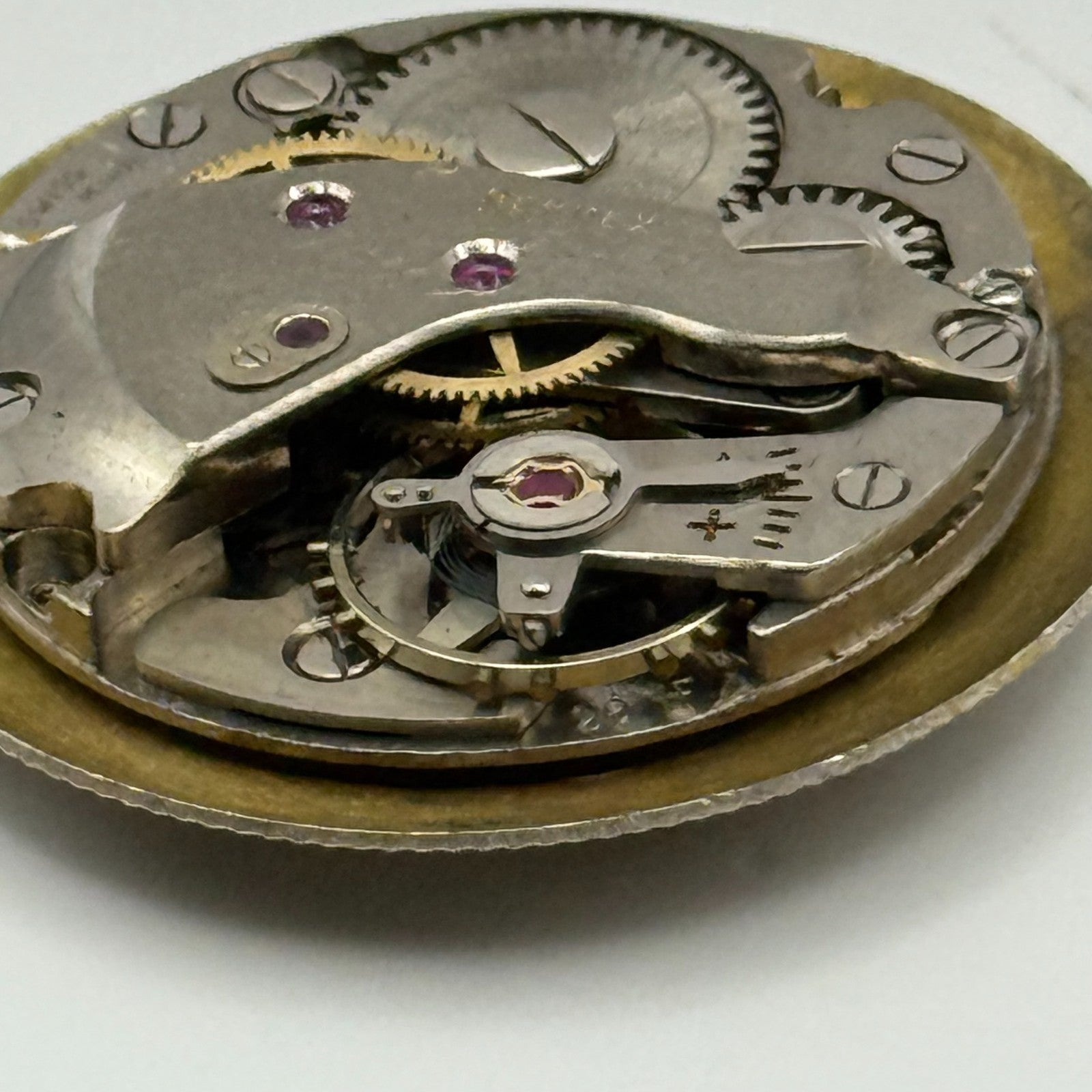 FHF 28 Watch Movement Bernex Manual Wind Vintage Swiss Parts Repair 23.6mm