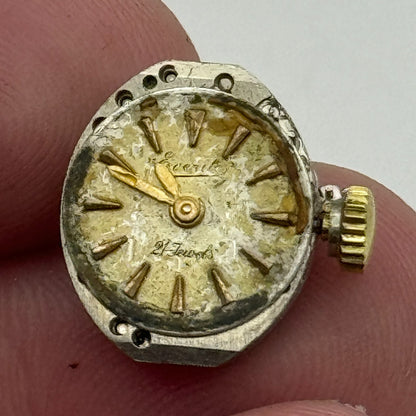 12.9mm Ladies Everite AS 1677 A Schild Manual Wind Swiss Watch Movement PARTS