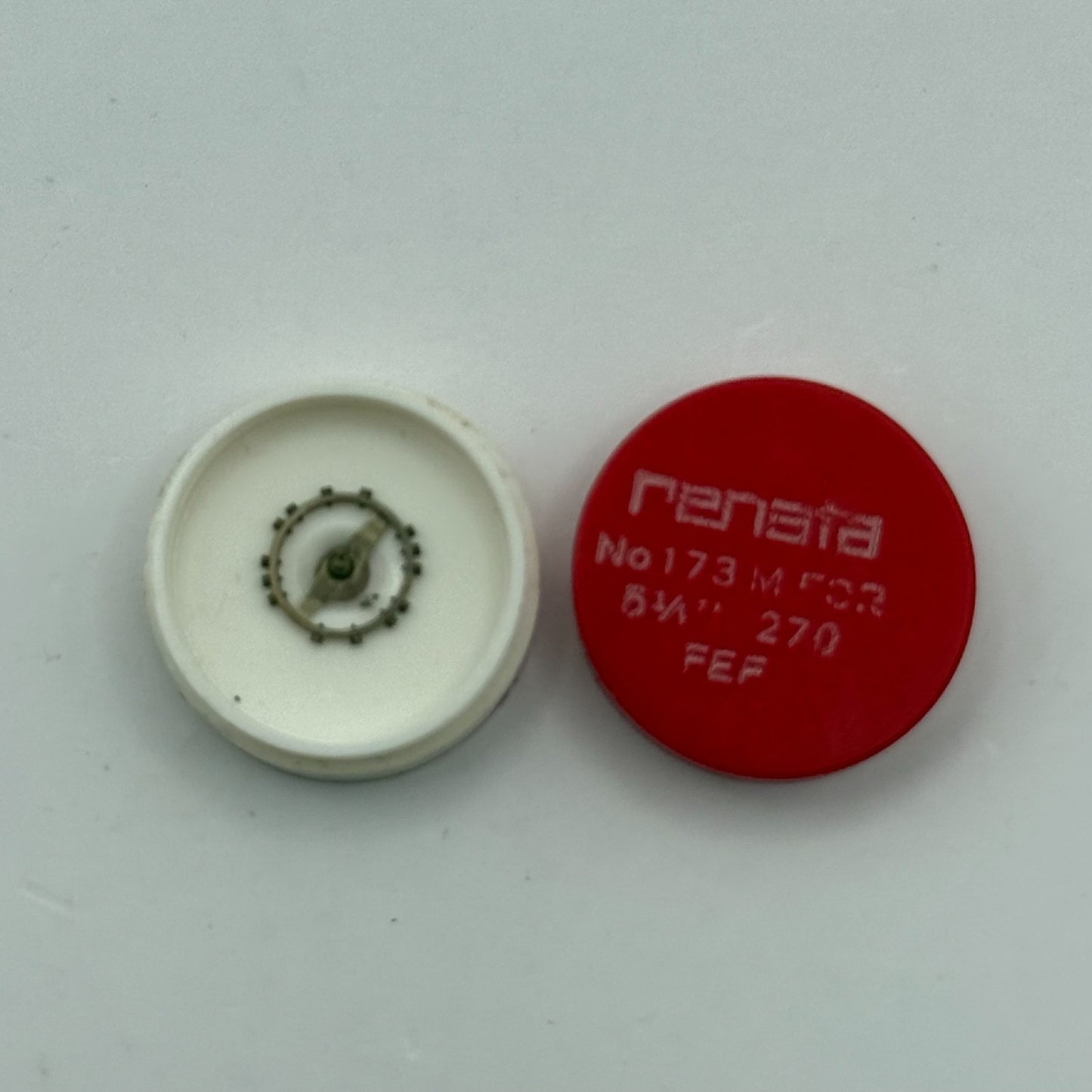 FEF 270 Balance Wheel Complete And Spring 5 1/4''' 173 M Watch Movement Parts 