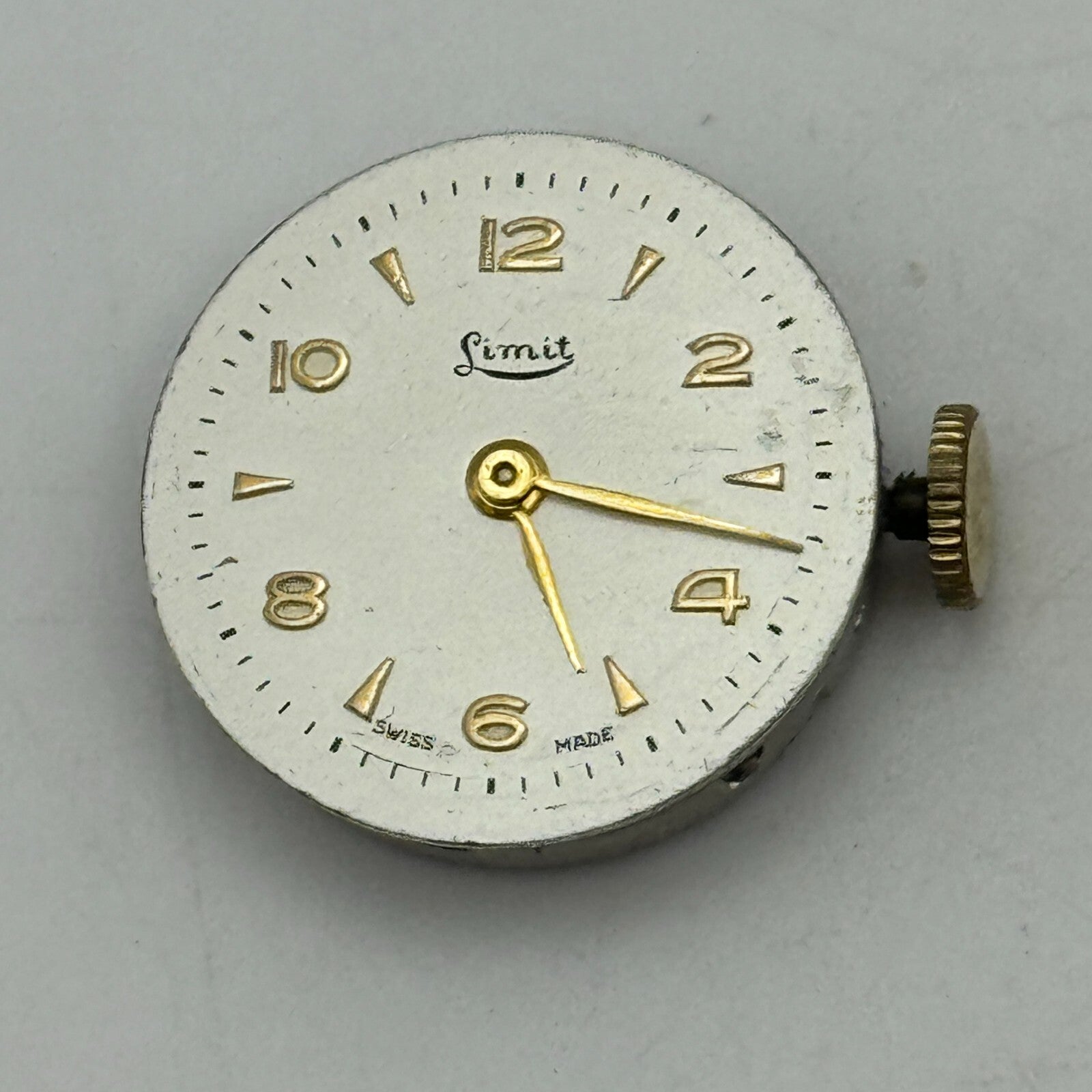 17.8mm Ladies Revue 49 Limit Swiss 15 Jewels Manual Wind Watch Movement PARTS