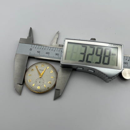 Majex Trebex 15 Jewels Watch Movement Manual Wind Vintage Parts Repair 32.9mm