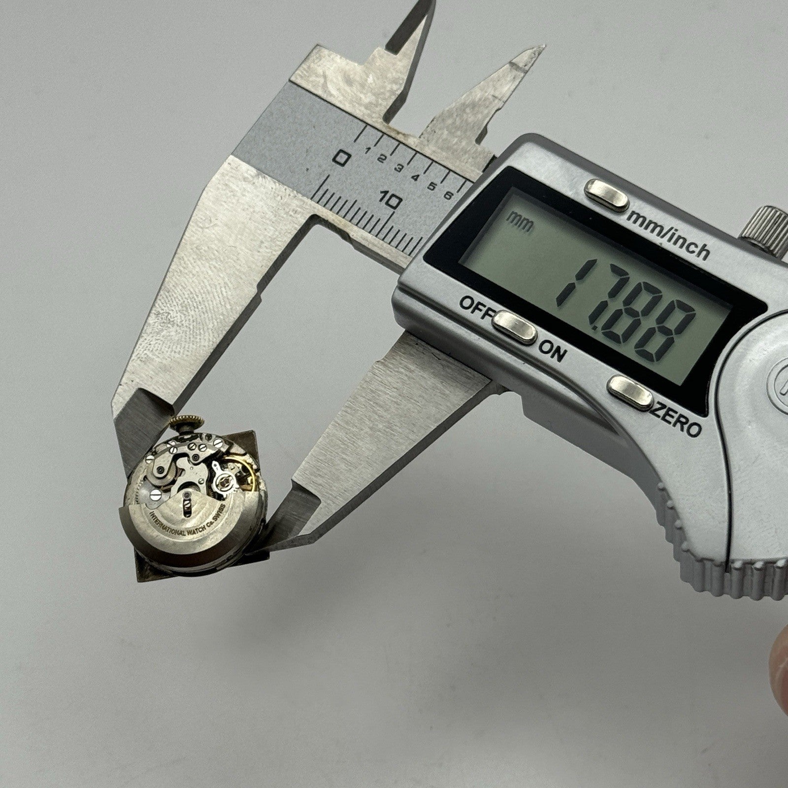 17.8mm WORKING International Watch Co C.44 IWC Automatic Watch Movement PARTS