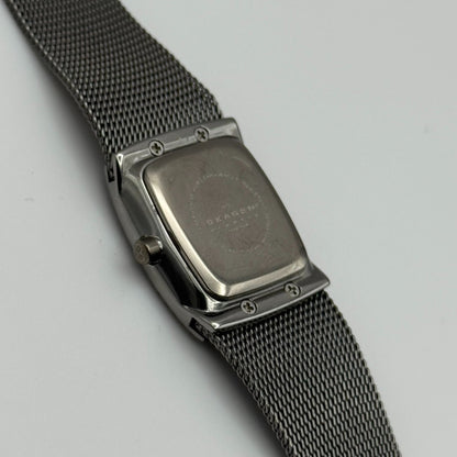 Skagen Denmark Ladies Quartz Watch Titanium Mesh Band Japan 21mm PARTS REPAIR
