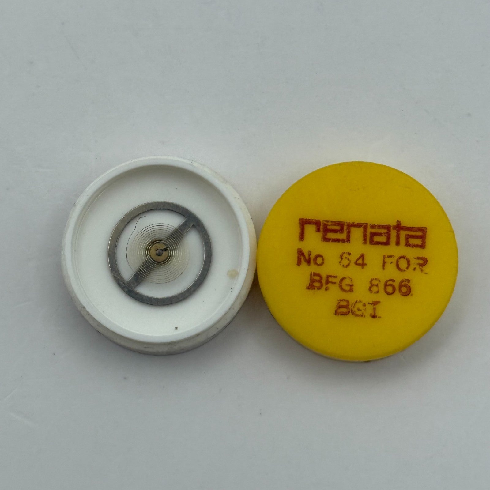 BFG 866 Balance Wheel Complete And Spring  DGT 64 Watch Movement Parts 