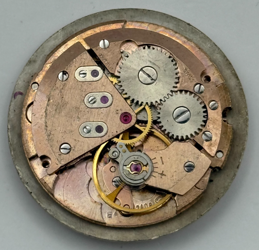 ETA 2408 Date Watch Movement The Angus Manual Wind Vintage Parts Repair 25.9mm