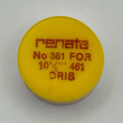 Oris 461 Balance Wheel Complete And Spring  10½’’’ 381 Watch Movement Parts 