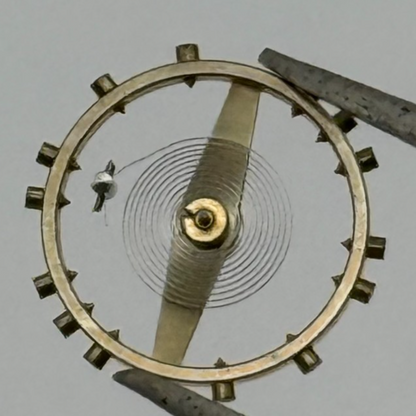 AS 984 Balance Wheel Complete And Spring 31 M Watch Movement Parts NOS