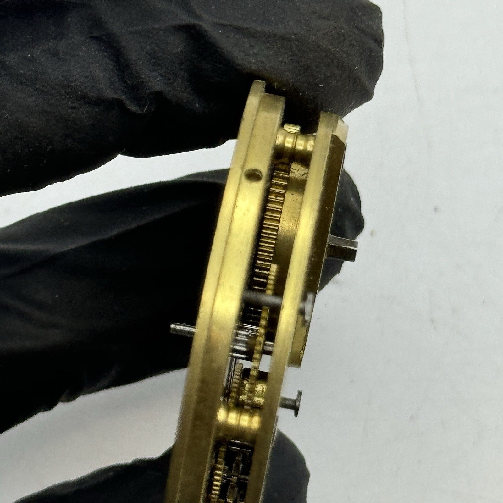 45.8mm Warranted English Lever Pocket Watch Movement FOR PARTS Restoration