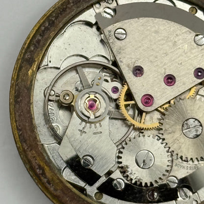 ETA 2408 Watch Movement Talis Manual Wind Vintage Swiss Parts Repair 30.9mm