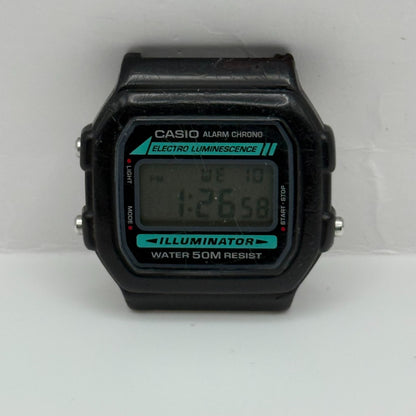 Casio W-86  Quartz Watch Alarm Chrono Illuminator Thailand 37mm PARTS REPAIR