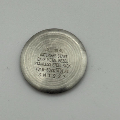 Seiko Alba Ladies Digital Chronograph Quartz Watch 23mm UNTESTED PARTS