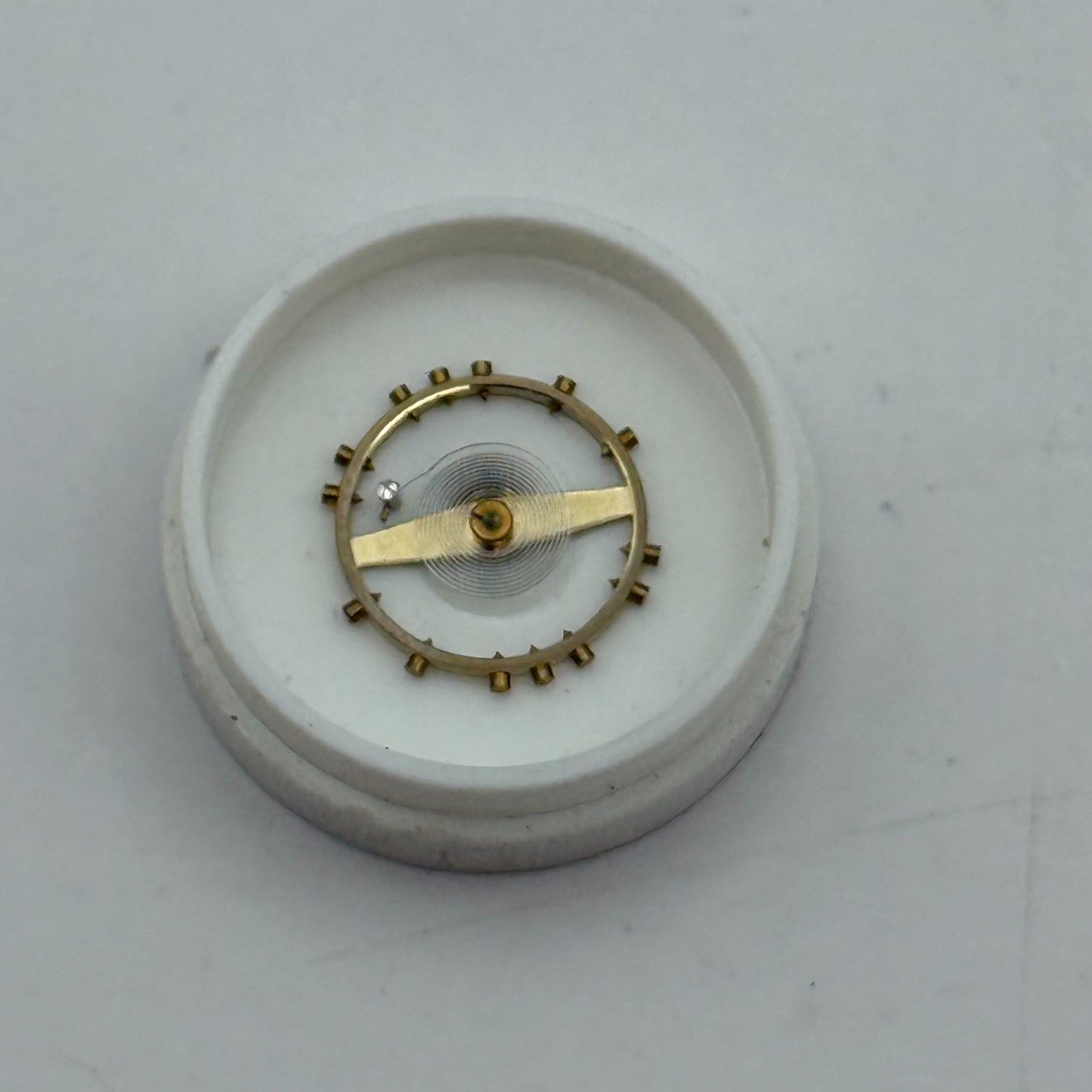 AS 984 Balance Wheel Complete And Spring  10½’’’ 30 M Watch Movement Parts NOS