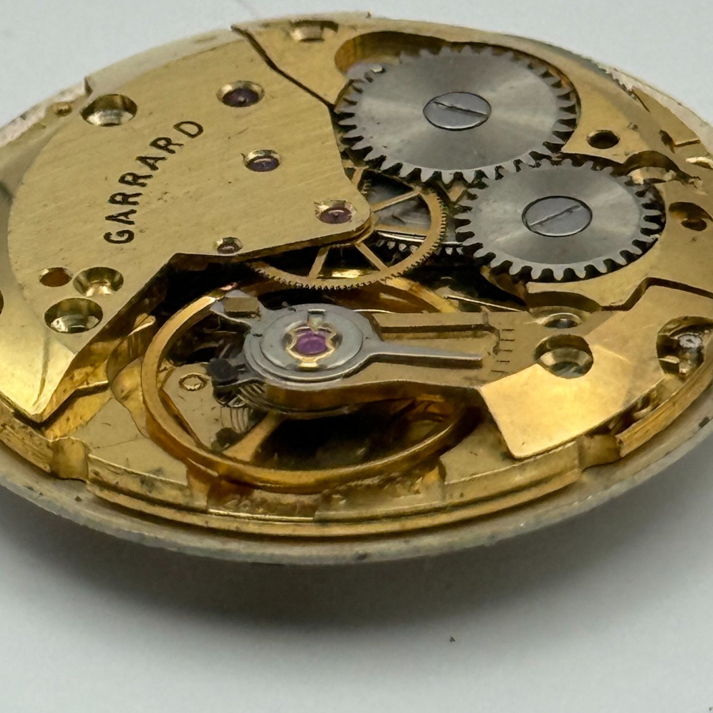 ETA 2801-1 Watch Movement Garrard Manual Wind Vintage Swiss Parts Repair Spares