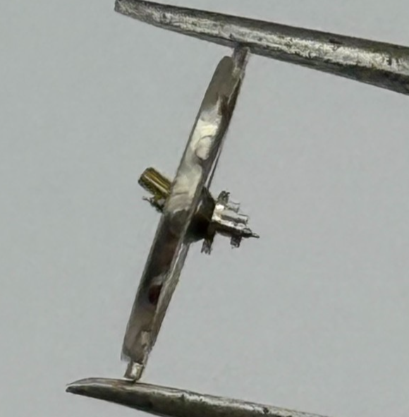 Brac 2001/3 Balance Wheel Complete And Spring  68 Watch Movement Parts NOS