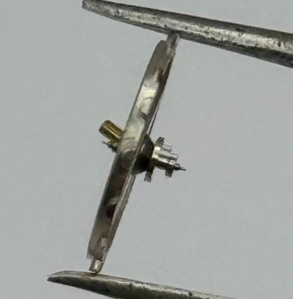 Brac 2001/3 Balance Wheel Complete And Spring  68 Watch Movement Parts NOS