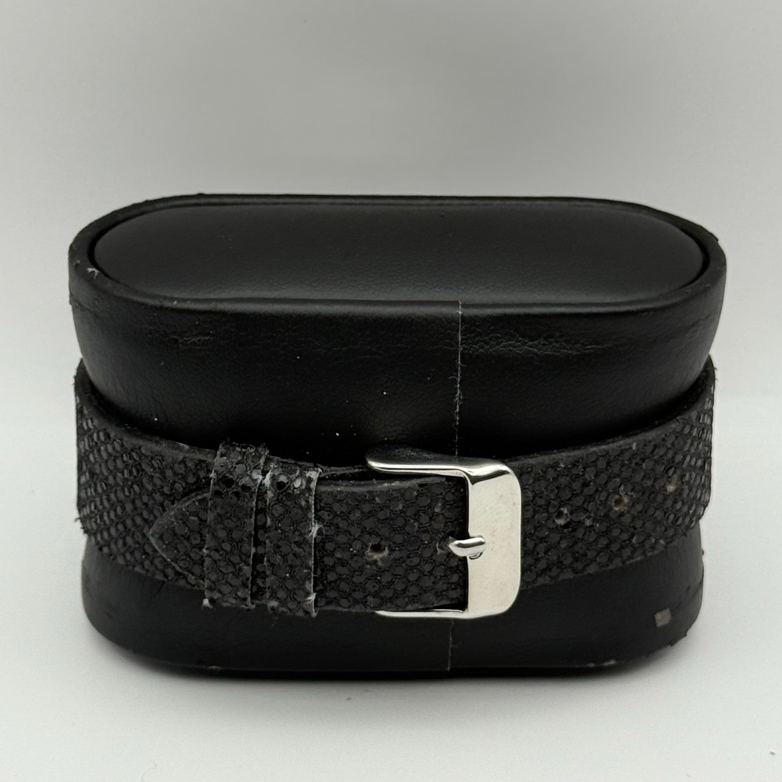 Sekonda Ladies Quartz Watch Black Dial Crystal Accents Bezel Japan Working 25mm