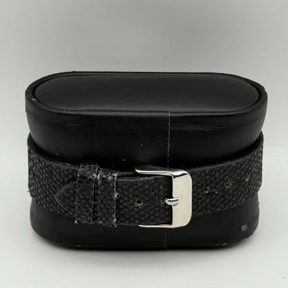 Sekonda Ladies Quartz Watch Black Dial Crystal Accents Bezel Japan Working 25mm