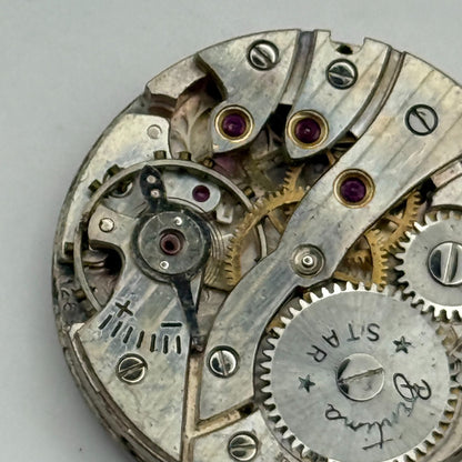 ETA 1260 Watch Movement Bentima Star Manual Wind Vintage Parts Repair 23.6mm