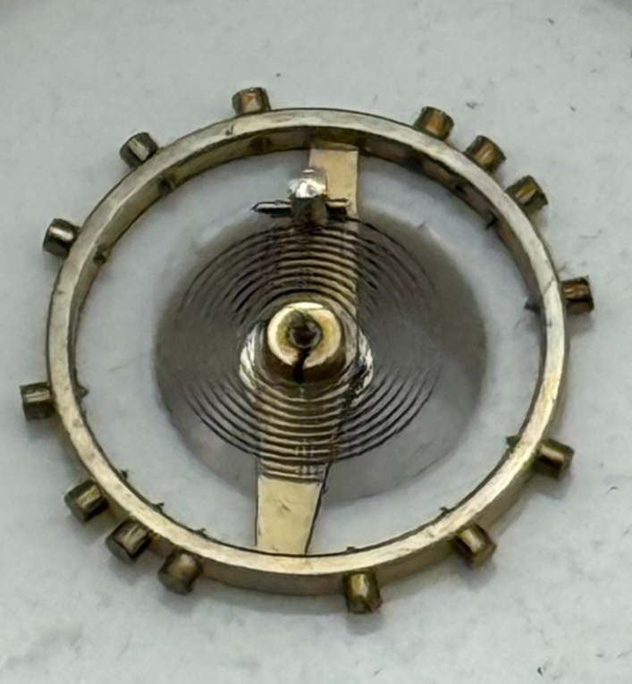 AS 415 Balance Wheel Complete And Spring 9¾’’’ Renata Watch Movement Parts NOS 