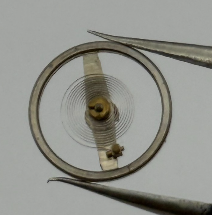 EB 1229 Balance Wheel Complete And Spring  Special Watch Movement Parts NOS