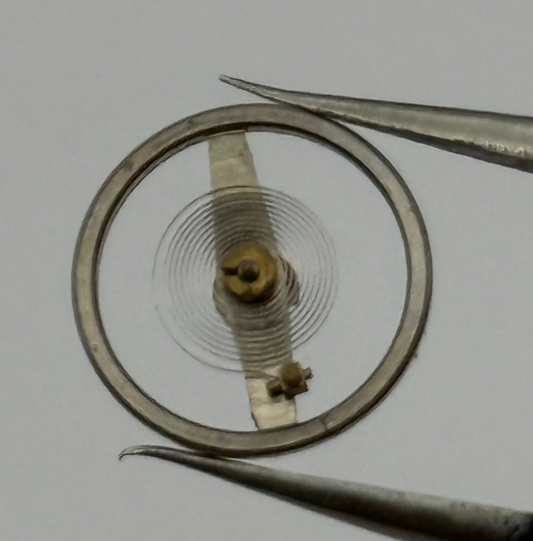 EB 1229 Balance Wheel Complete And Spring  Special Watch Movement Parts NOS