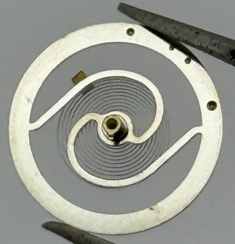 EB 8800 Balance Wheel Complete And Spring 12’’’ 1309 Watch Movement Parts NOS