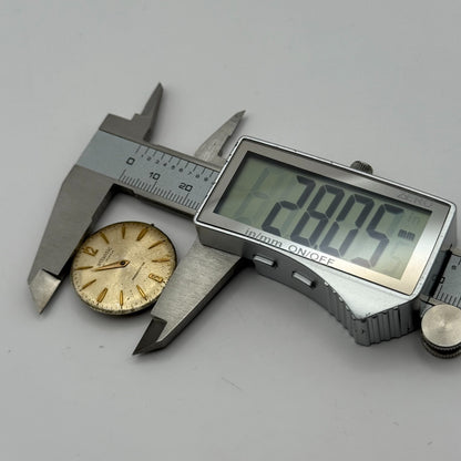 ETA 2390 Watch Movement Atlantic Manual Wind Vintage Swiss Parts Repair 23.3mm