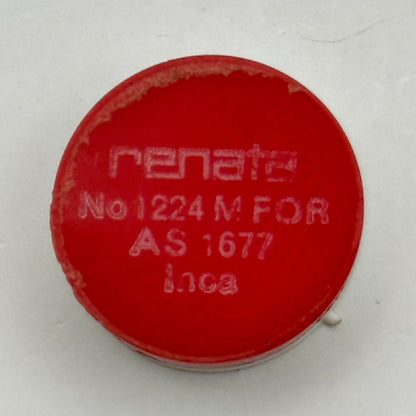 AS 1677 Balance Wheel Complete And Spring Inca 1224 M Watch Movement Parts