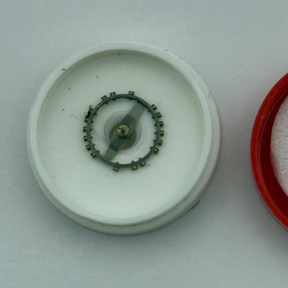 AS 1501 Balance Wheel Complete And Spring 5 1/4''' 34 M Watch Movement Parts NOS