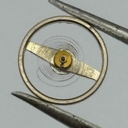 Ebosa 86 Balance Wheel Complete And Spring Conical Piva 1652 Watch Movement Part