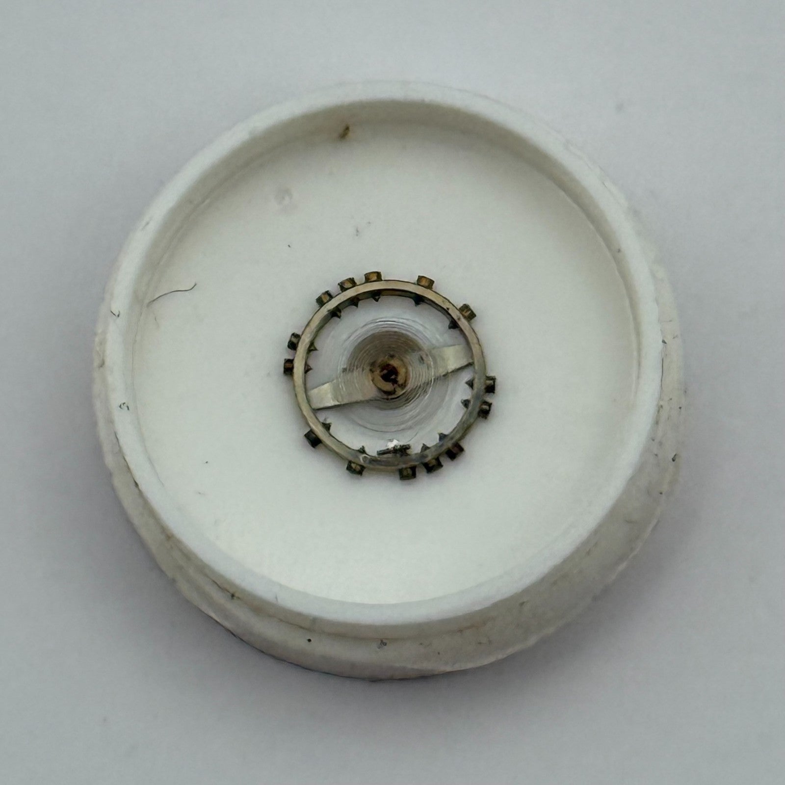 AS 976 1012 Balance Wheel Complete And Spring  29 M Watch Movement Parts NOS 