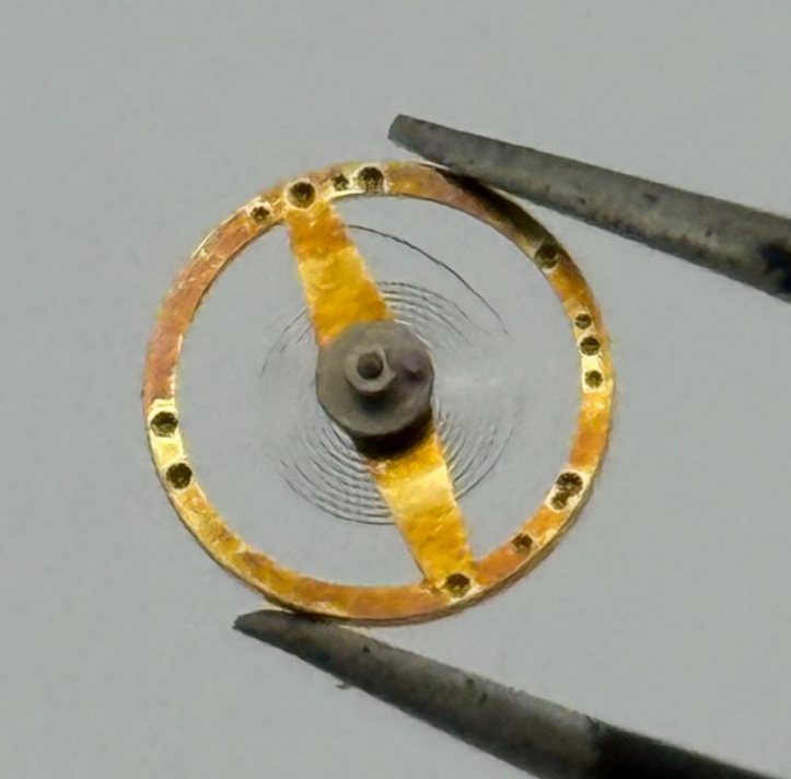 BFG 927 Balance Wheel Complete And Spring 6¾-8’’’ 1512 M Watch Movement Parts