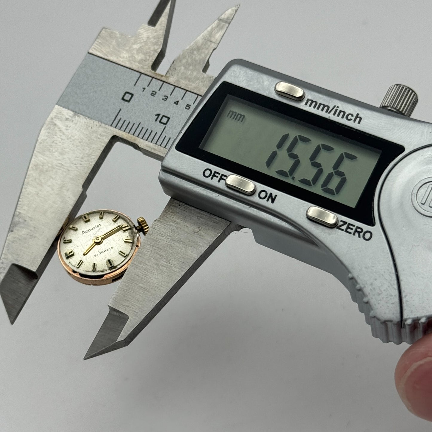 15.5mm Running ETA 2412 Accurist Manual Wind Swiss Ladies Watch Movement PARTS