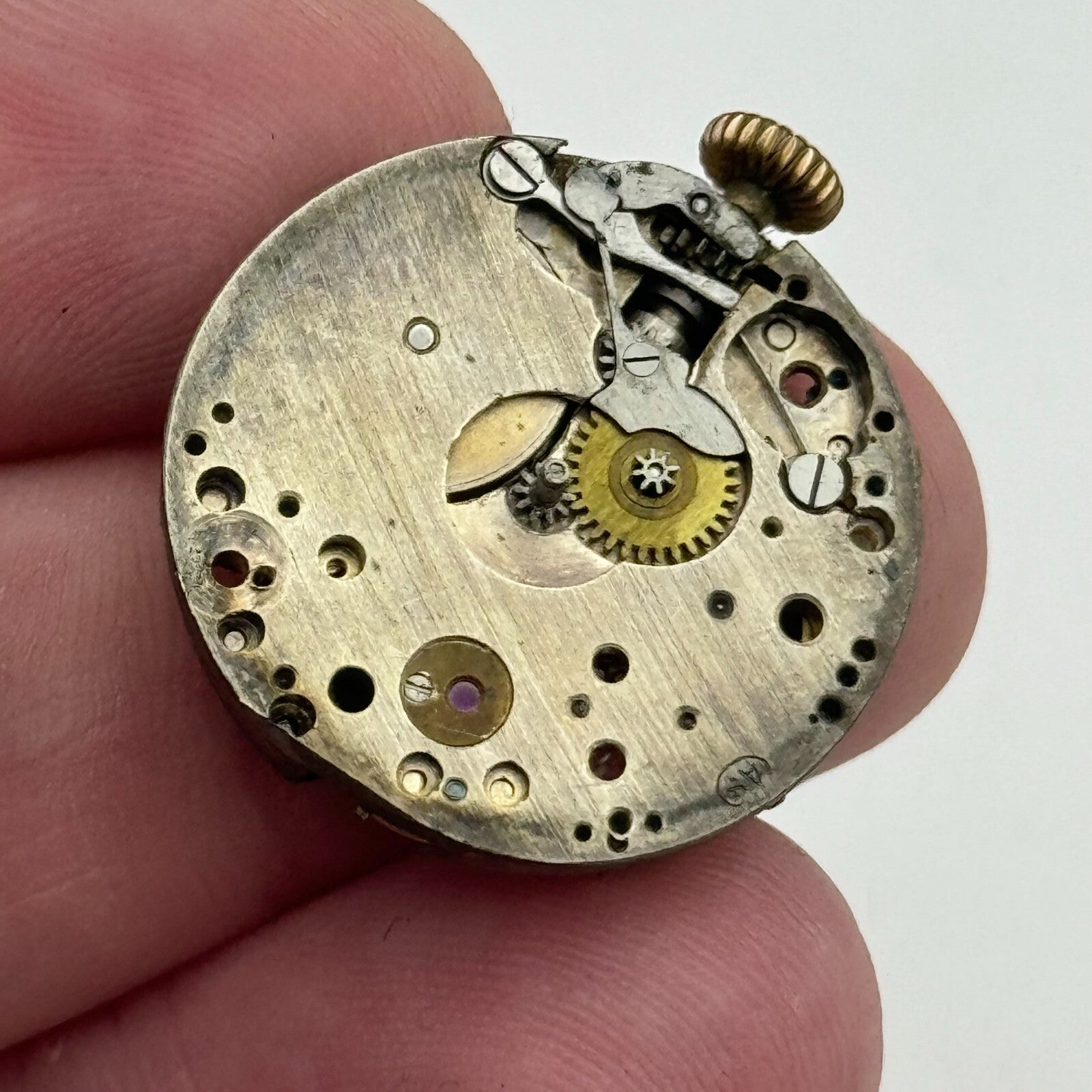 23.5mm AS A Schild Balance Intact Trench Watch Movement Manual Wind Swiss PARTS