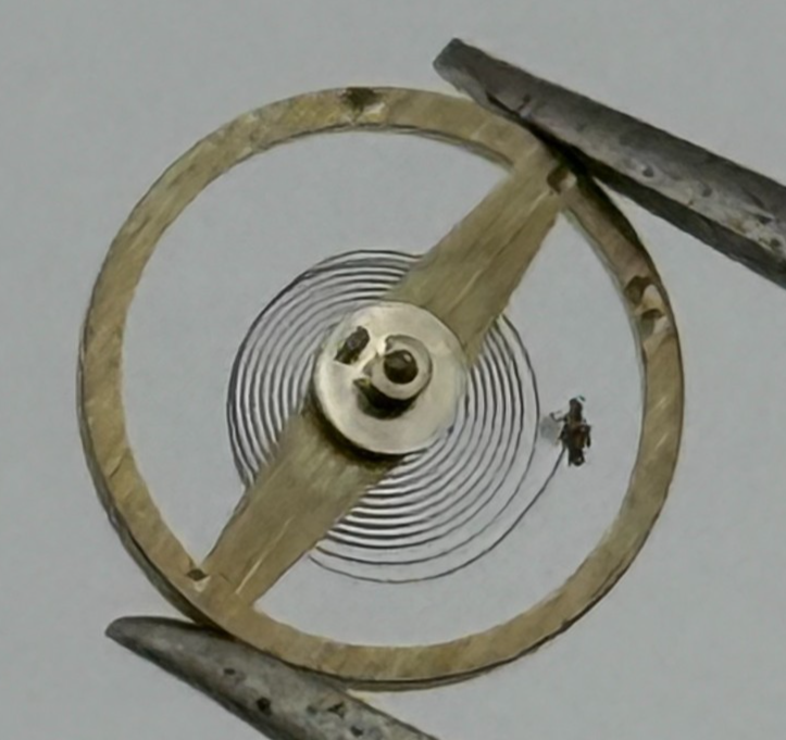 AS 976 1012 Balance Wheel Complete And Spring  532 M Watch Movement Parts 