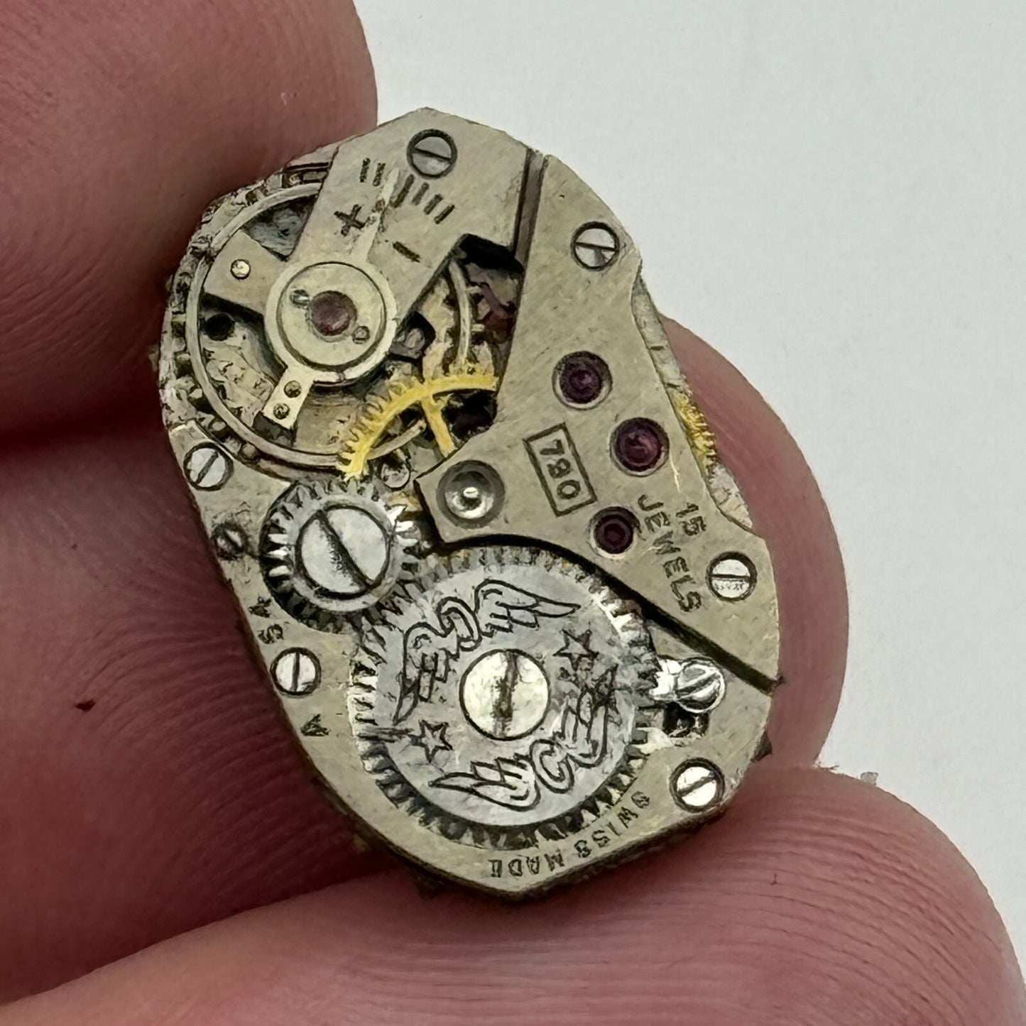 12.8mm Ladies Rotary 790 AS 1051 A Schild Manual Wind Swiss Watch Movement PARTS