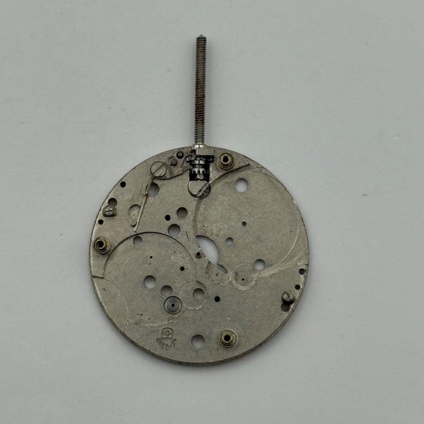 EB 8488-74 Watch Movement Main Plate Manual Wind Vintage Parts Repair 23.6mm