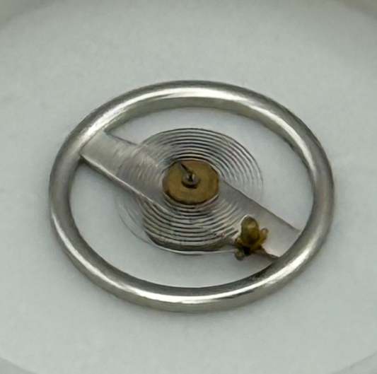 RL 9013 9031 Balance Wheel Complete And Spring  1803 M Watch Movement Parts 