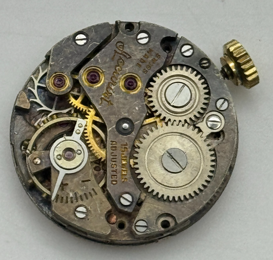 19.7mm Ladies Accurist AS 970 A Schild Manual Wind Swiss Watch Movement PARTS