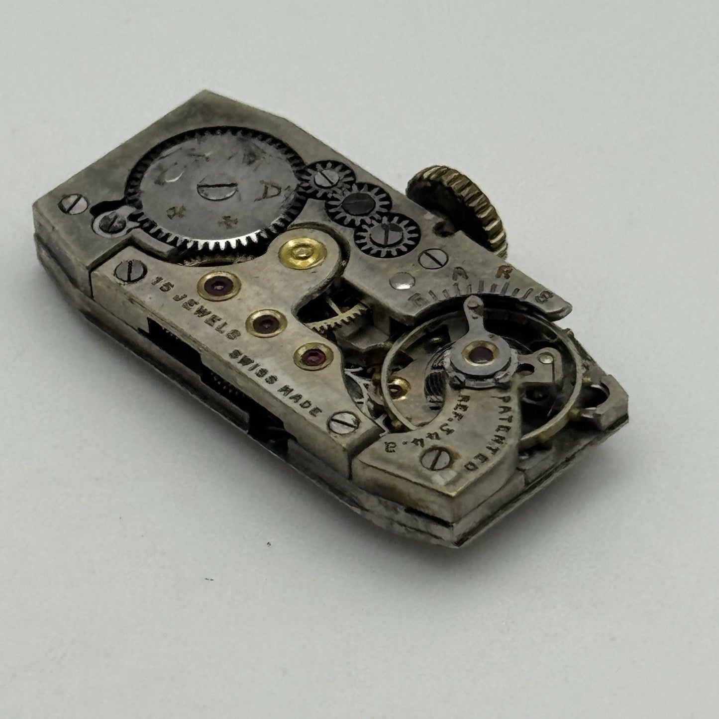 12.2mm Ladies Cyma Ref 344.a Manual Wind 15 Jewels Swiss Watch Movement PARTS